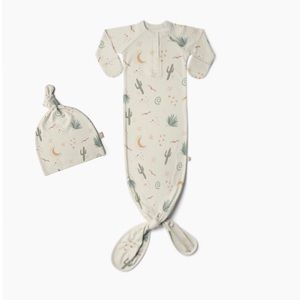 Cactus Bamboo & Organic Cotton Gown & Hat by GOUMI KIDS x BABYLIST